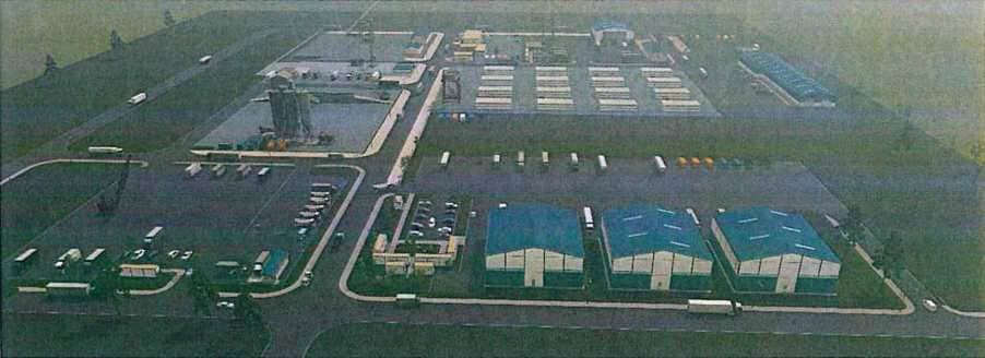 Temporary construction facilities: Tilenga Upstream, Buliisa
